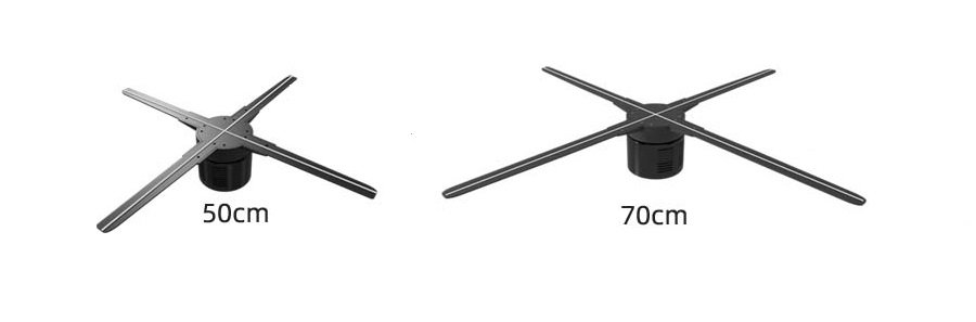 holographische Anzeige 3d